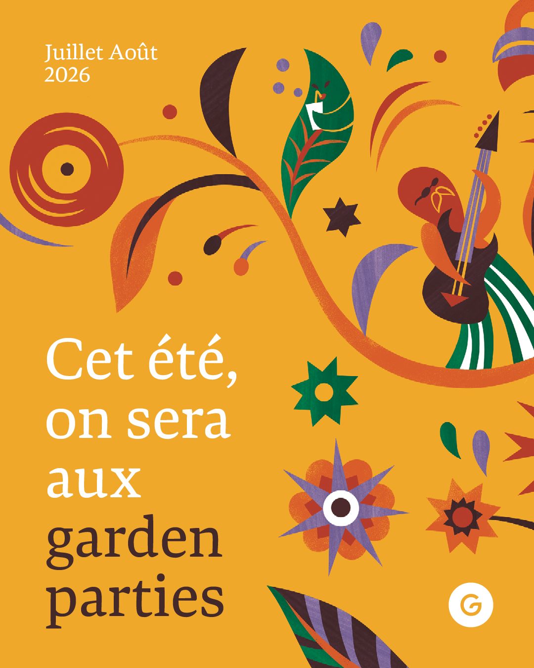 Cet été on sera aux Garden Parties